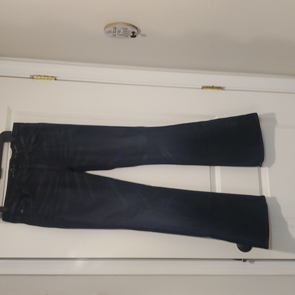 7 for all mankind premium designer denim size:31 color: Dark blueish black